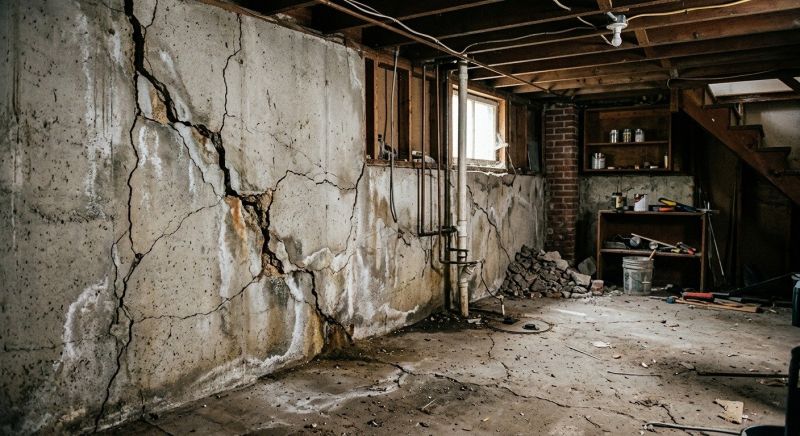 Basement Crack Repair in Garner, NC