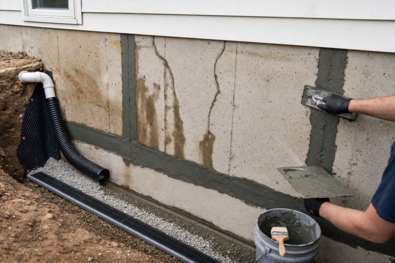 Basement Foundation Repair in Wake County, NC