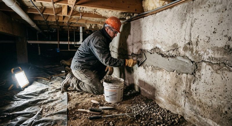 Basement Foundation Repair in Wendell, NC