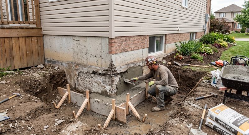 Building Foundation Repair in Angier, NC