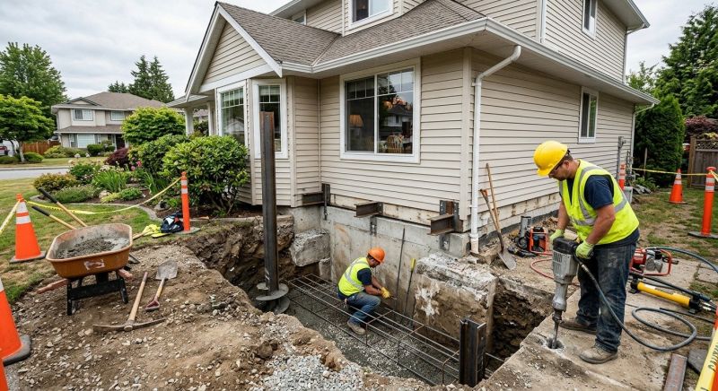 Building Foundation Repair in Garner, NC