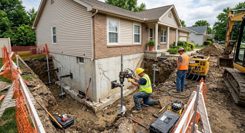 Building Foundation Repair in Youngsville, NC