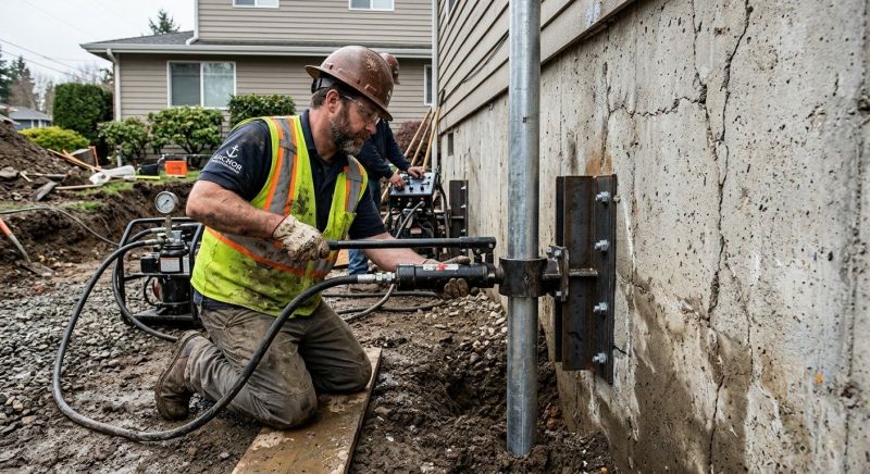 Concrete Foundation Leveling in Raleigh, NC