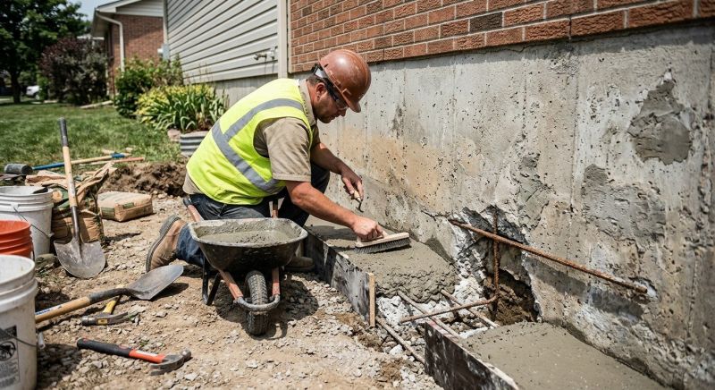 Concrete Foundation Repair in Garner, NC