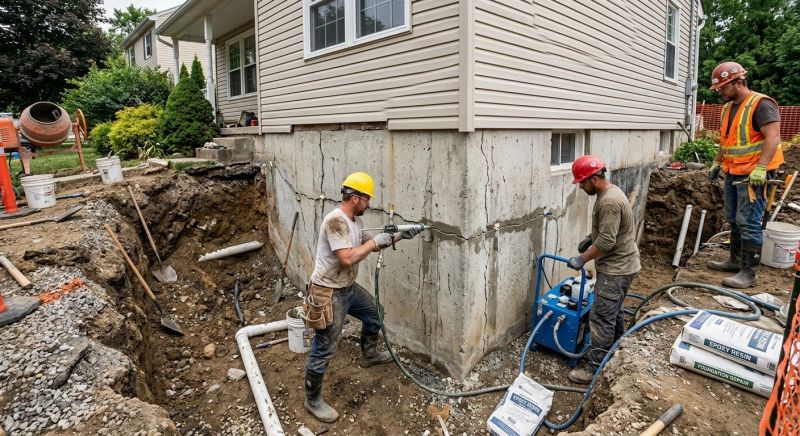 Concrete Foundation Repair in Garner, NC