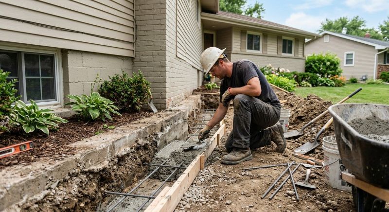 Concrete Foundation Repair in Middlesex, NC