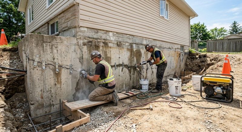 Concrete Foundation Repair in Wake Forest, NC