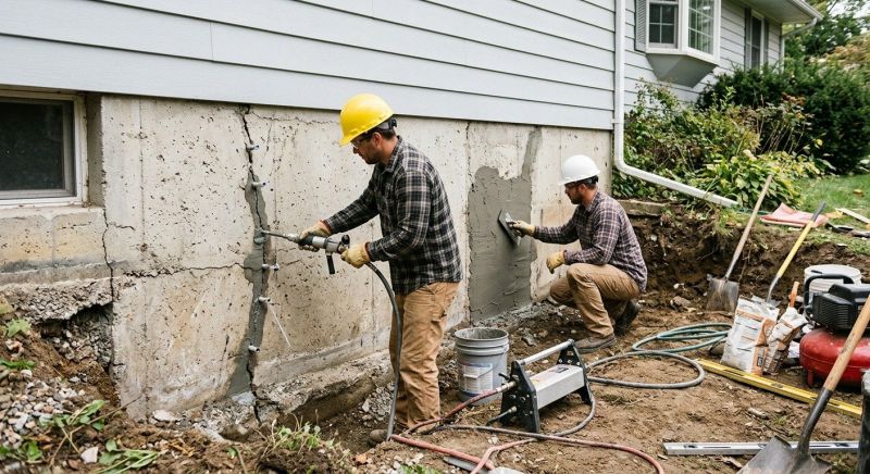 Concrete Foundation Repair in Youngsville, NC