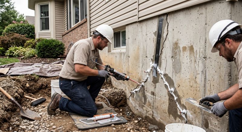 Cracked Foundation Repair in Morrisville, NC