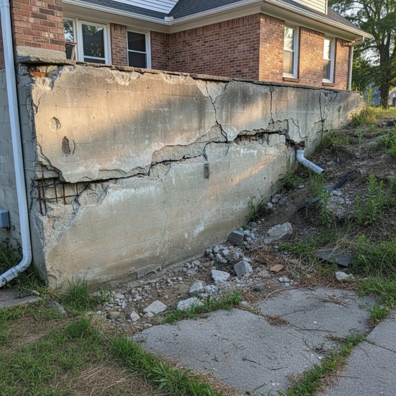 Cracked Foundation Repair in Wake Forest, NC