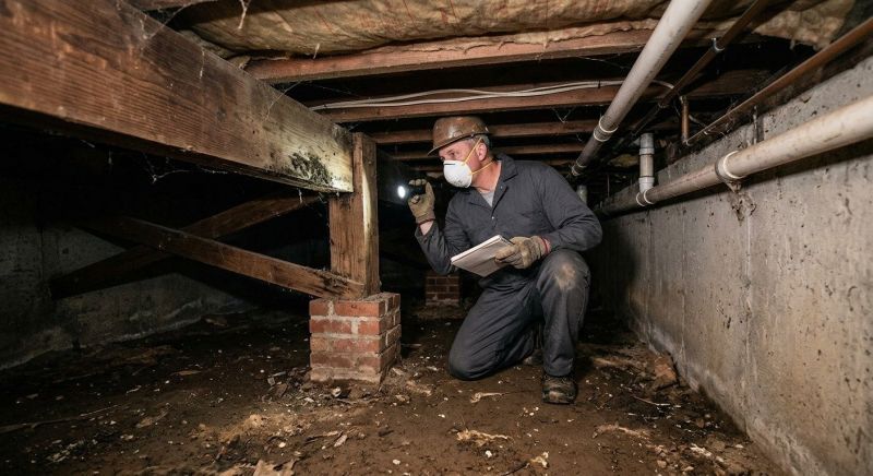 Crawl Space Leveling in Garner, NC