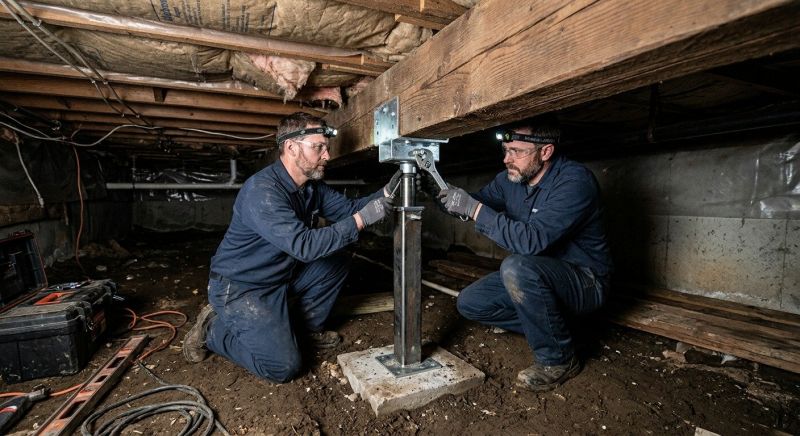 Crawlspace Foundation Repair in Knightdale, NC