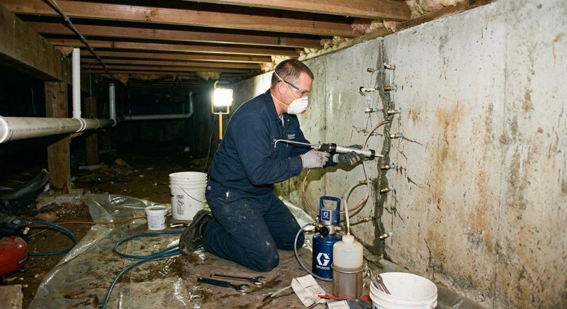 Crawlspace Foundation Repair in Youngsville, NC