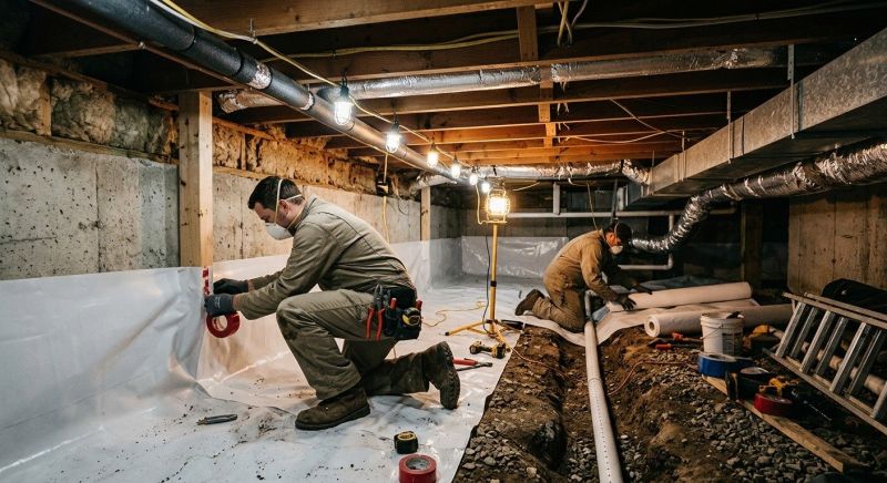 Crawlspace Repair in Garner, NC