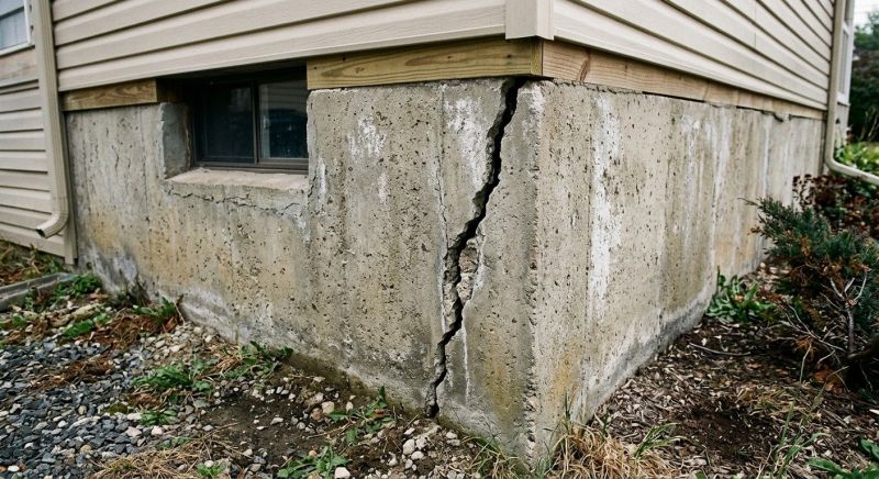 Foundation Crack Repair in Holly Springs, NC