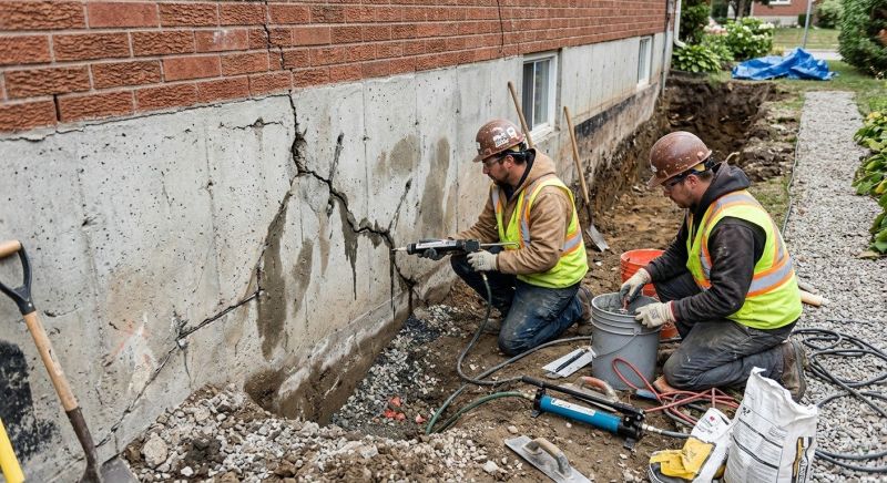 Foundation Cracks Repair in Garner, NC