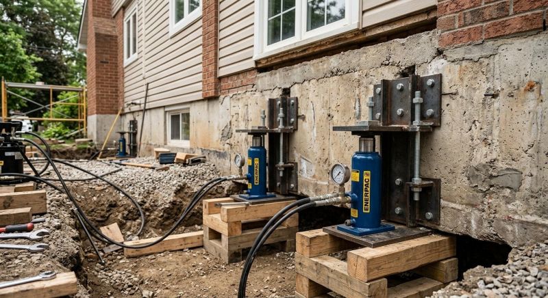 Foundation Jacking in Angier, NC