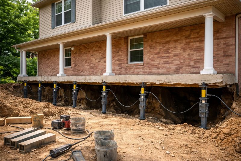 Foundation Jacking in Angier, NC