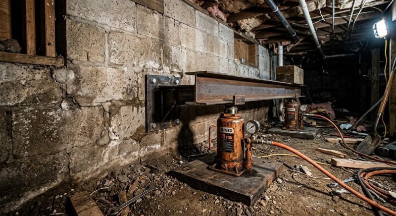 Foundation Jacking in Johnston County, NC