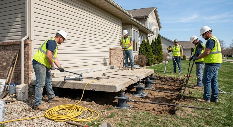 Foundation Lifting in Clayton, NC
