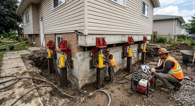 Foundation Lifting in Knightdale, NC
