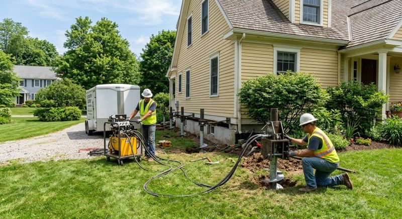 Foundation Lifting in Wake Forest, NC