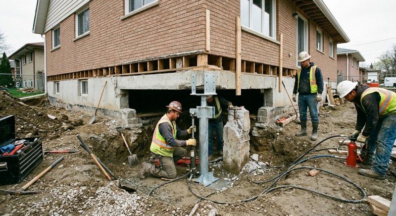 Foundation Pier Repair in Garner, NC