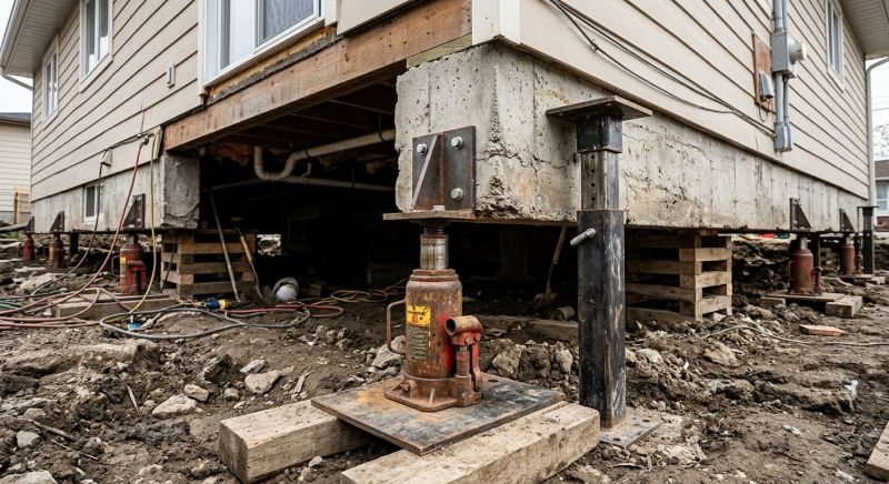 Foundation Raising in Middlesex, NC