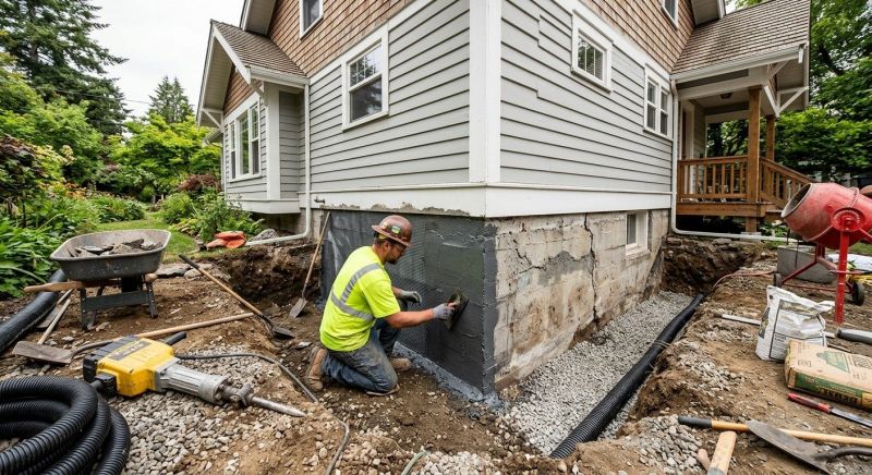 Foundation Renovation in Garner, NC