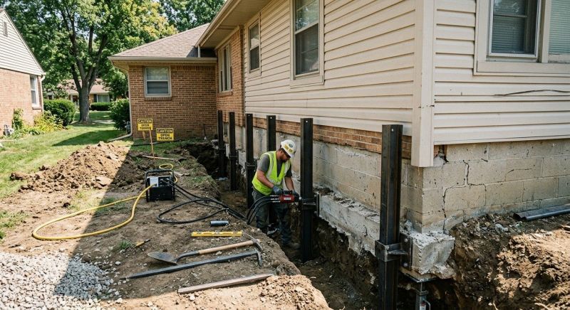 Foundation Renovation in Garner, NC