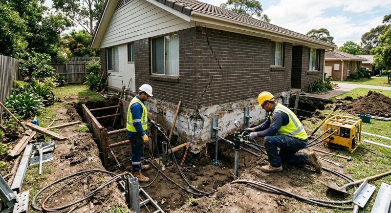 Foundation Stabilizing in Knightdale, NC
