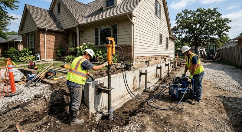 Foundation Stabilizing in Garner, NC