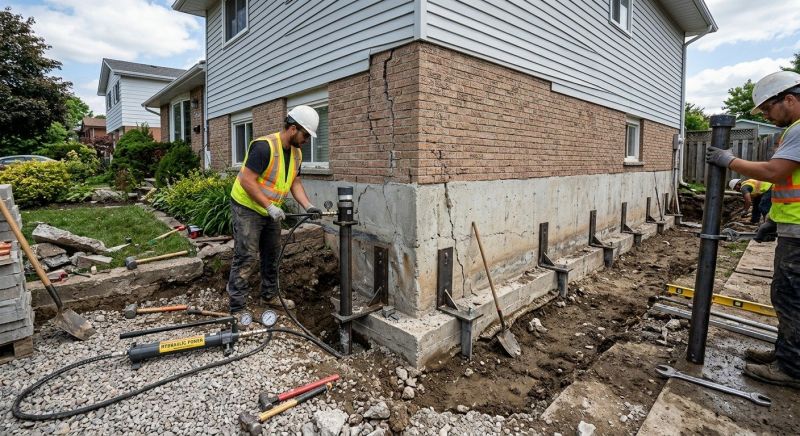 Foundation Stabilizing in Middlesex, NC