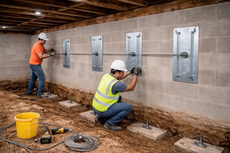 Foundation Stabilizing in Middlesex, NC