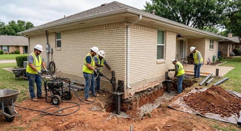 Foundation Stabilizing in Wake County, NC