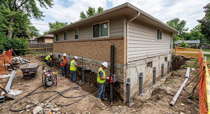 Foundation Strengthening in Garner, NC