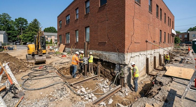 Foundation Strengthening in Garner, NC