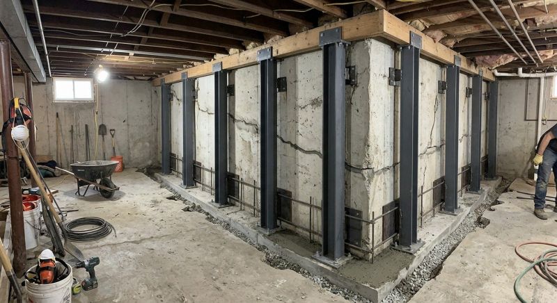 Foundation Strengthening in Garner, NC