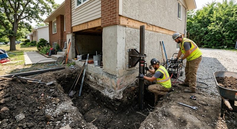 Foundation Structural Repair in Angier, NC