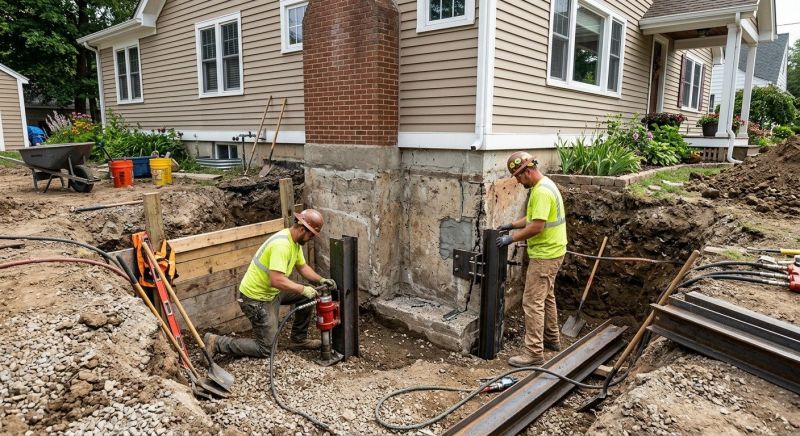 Foundation Structural Repair in Middlesex, NC