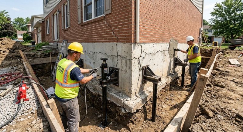 Foundation Structural Repair in Raleigh, NC