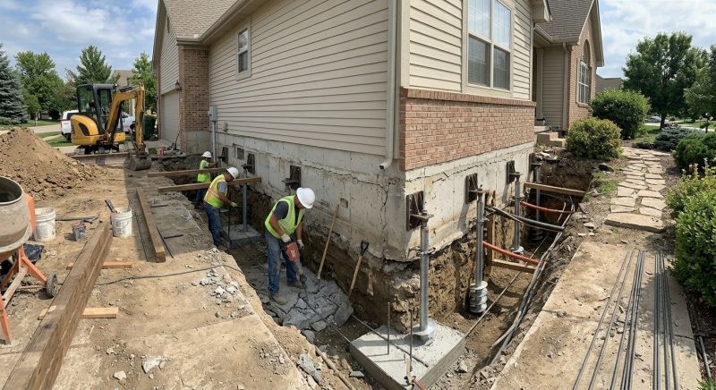 Foundation Underpinning in Garner, NC