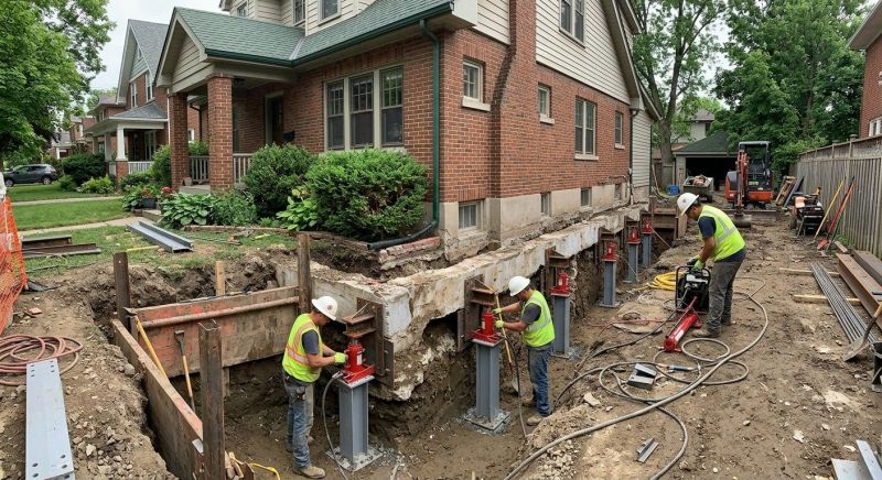 Foundation Underpinning in Garner, NC