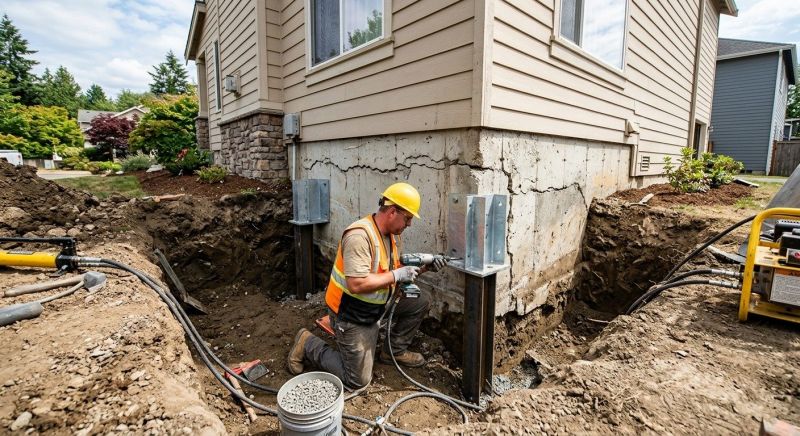 Home Foundation Repair in Apex, NC