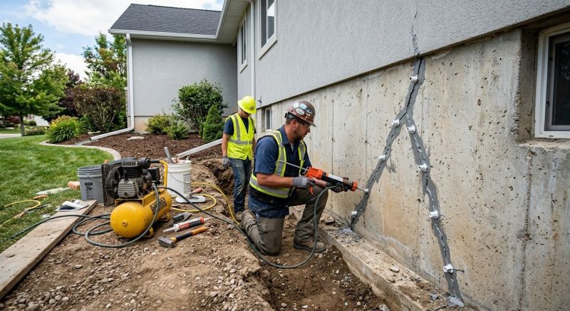 Home Foundation Repair in Fuquay Varina, NC