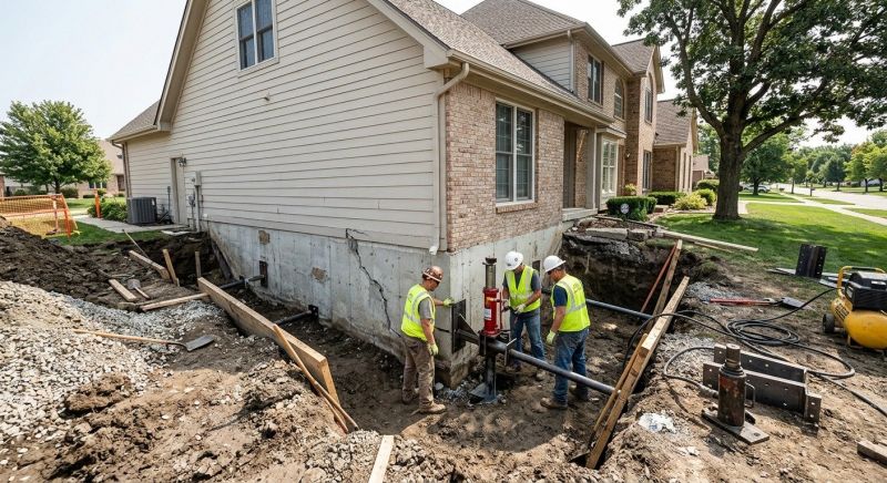 House Foundation Repair in Angier, NC