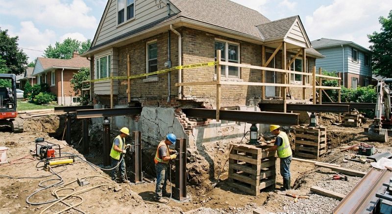 House Foundation Repair in Benson, NC