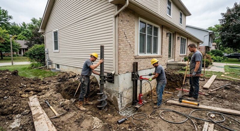 House Foundation Repair in Cary, NC