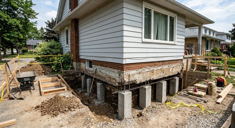 House Underpinning in Garner, NC