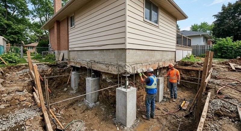 House Underpinning in Garner, NC